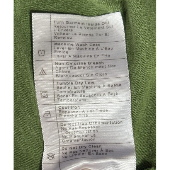 Carhartt Long Sleeve Pocket T-Shirt Men’s 3XL Tall Loose Fit Green Workwear - Picture 8 of 9